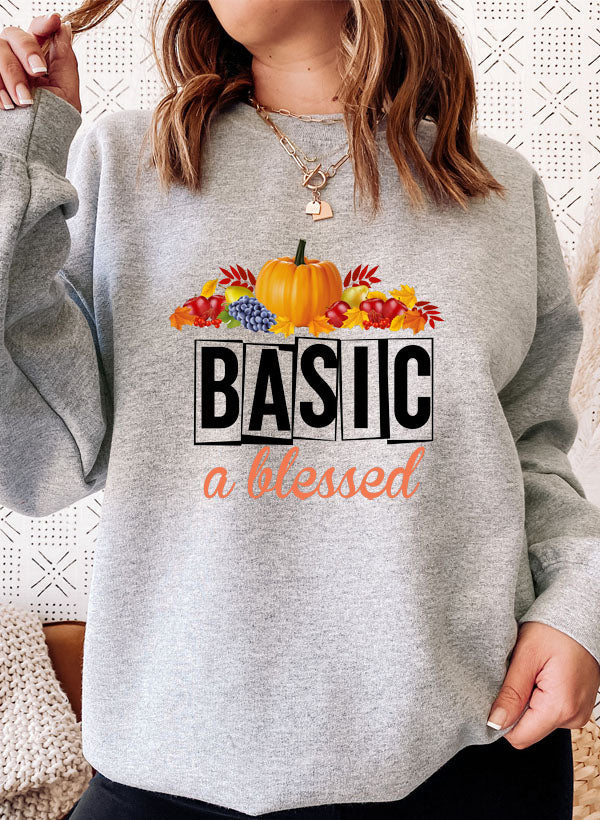 Basic & Blessed Sweat Shirt