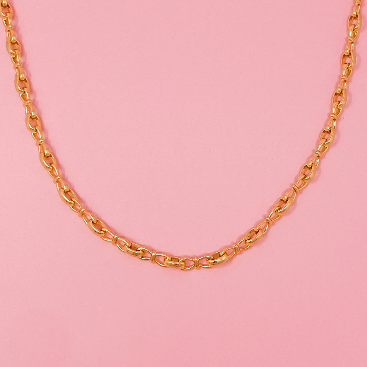 Luxe Chain Toggle Closure Necklace