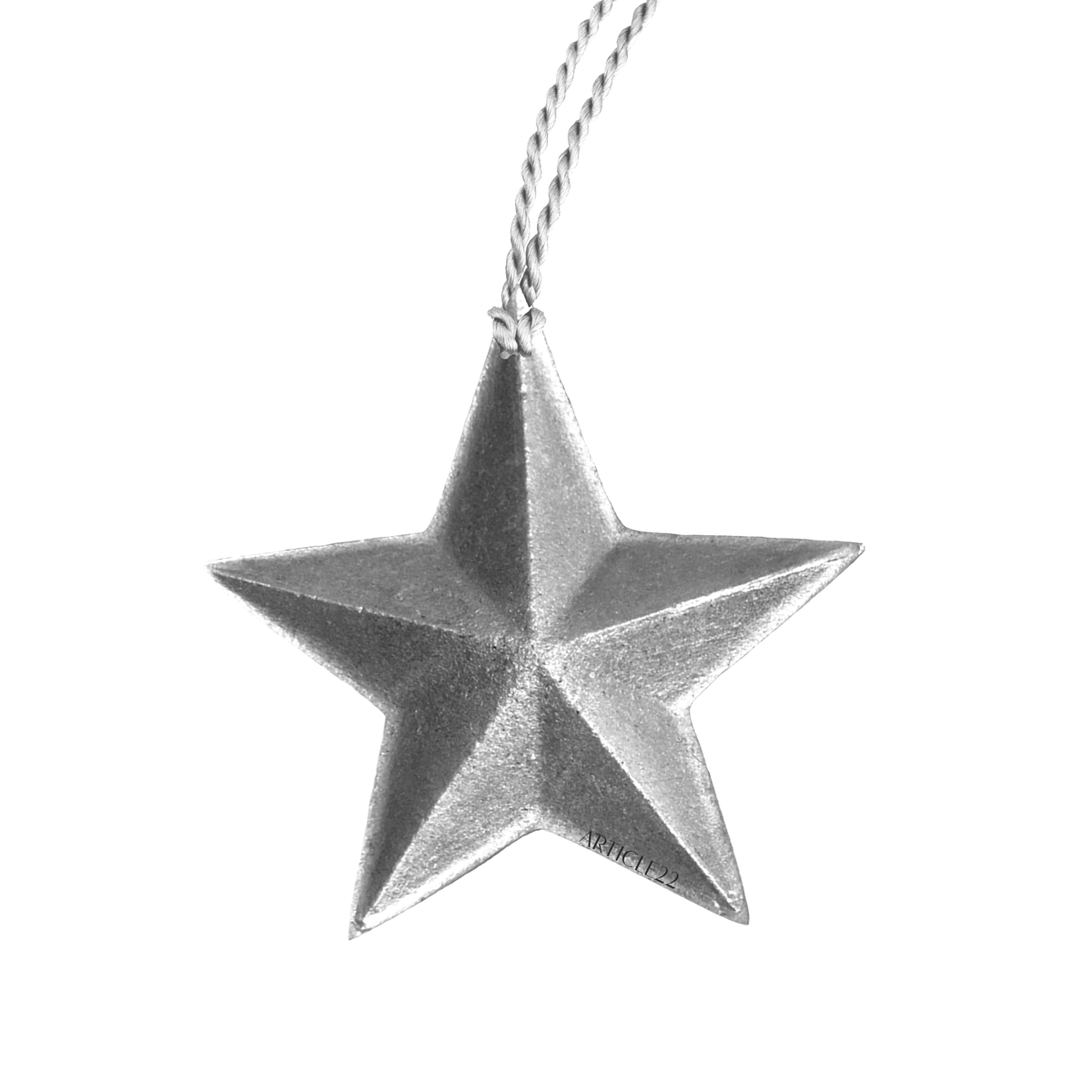 SHINE A LIGHT STAR ORNAMENT