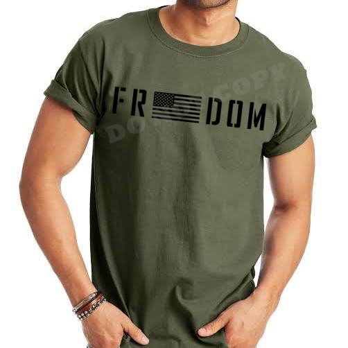 Freedom w/ American Flag - 12 Style Options
