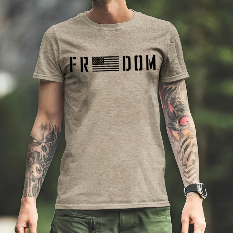 Freedom w/ American Flag - 12 Style Options