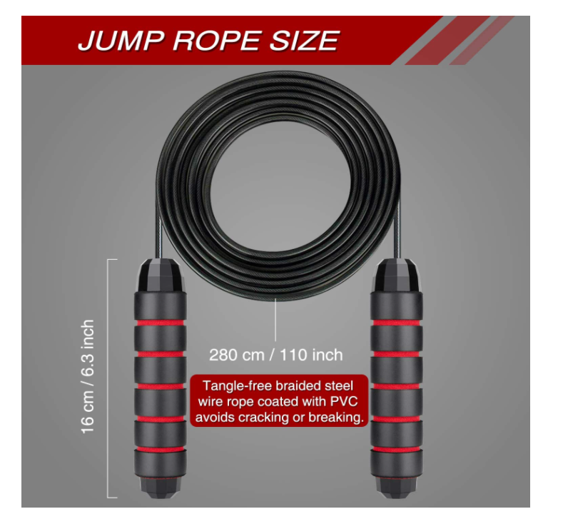 Oem Digital Counting Jump Ropes Adjustable Training Tool Bearing Skipping Rope Pvc Exercise Slimming Jumprope Wire Ropes