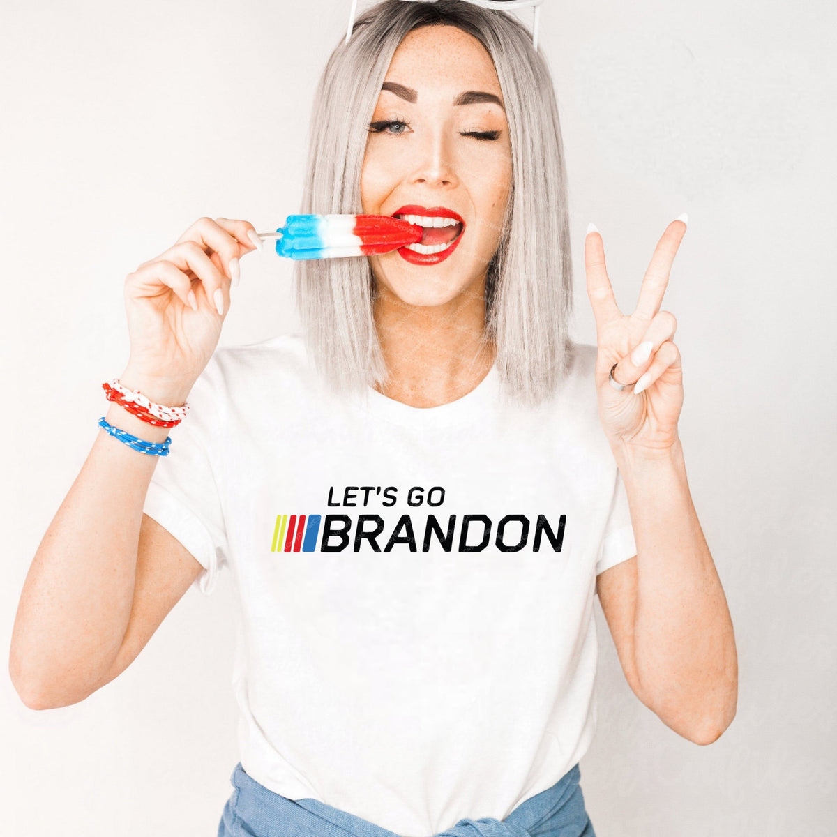 Let's Go Brandon w/ NASCAR Logo - Design 2