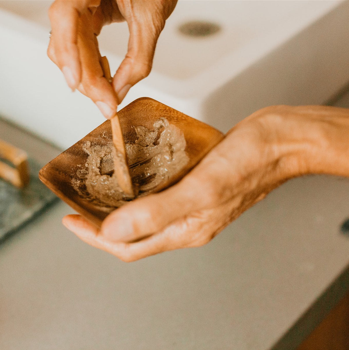 Facial Bowl & Spoon | Eco-Friendly Ayurvedic Skincare Tool