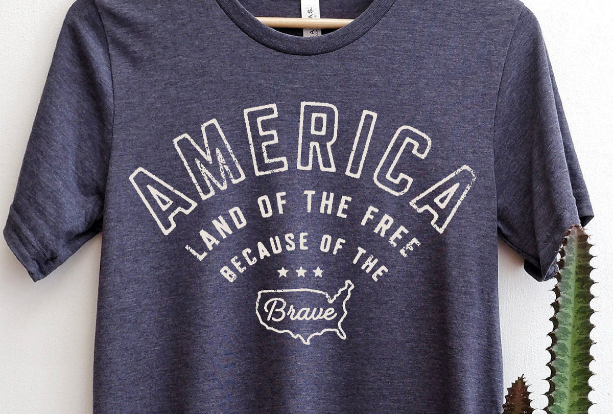 America - Land Of The Free Because Of The Brave
