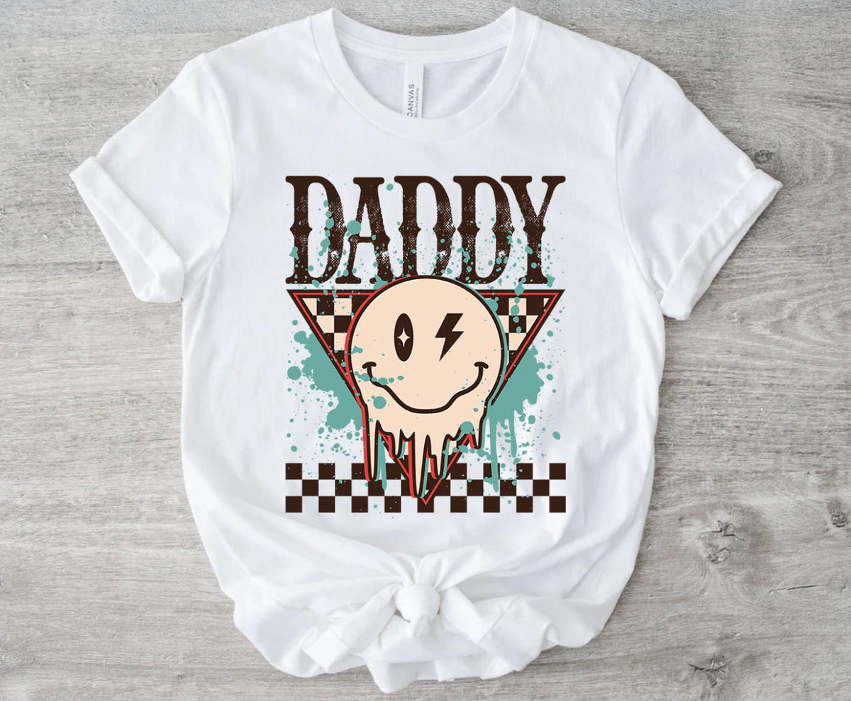 DADDY w/ Drippy Smiley Face