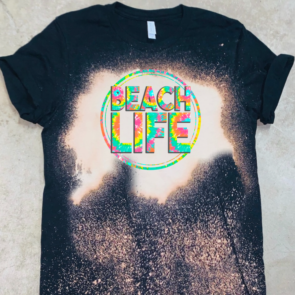 Beach Life - Tie-Dye w/ Circle