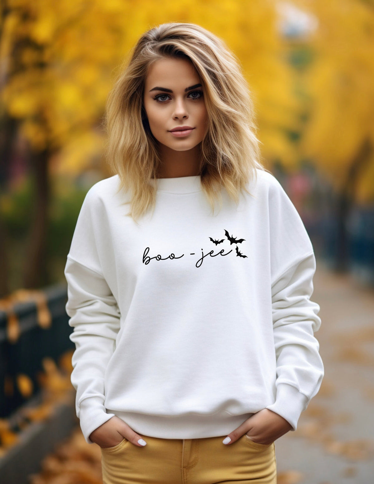 BOO-JEE - Cursive - Black Ink