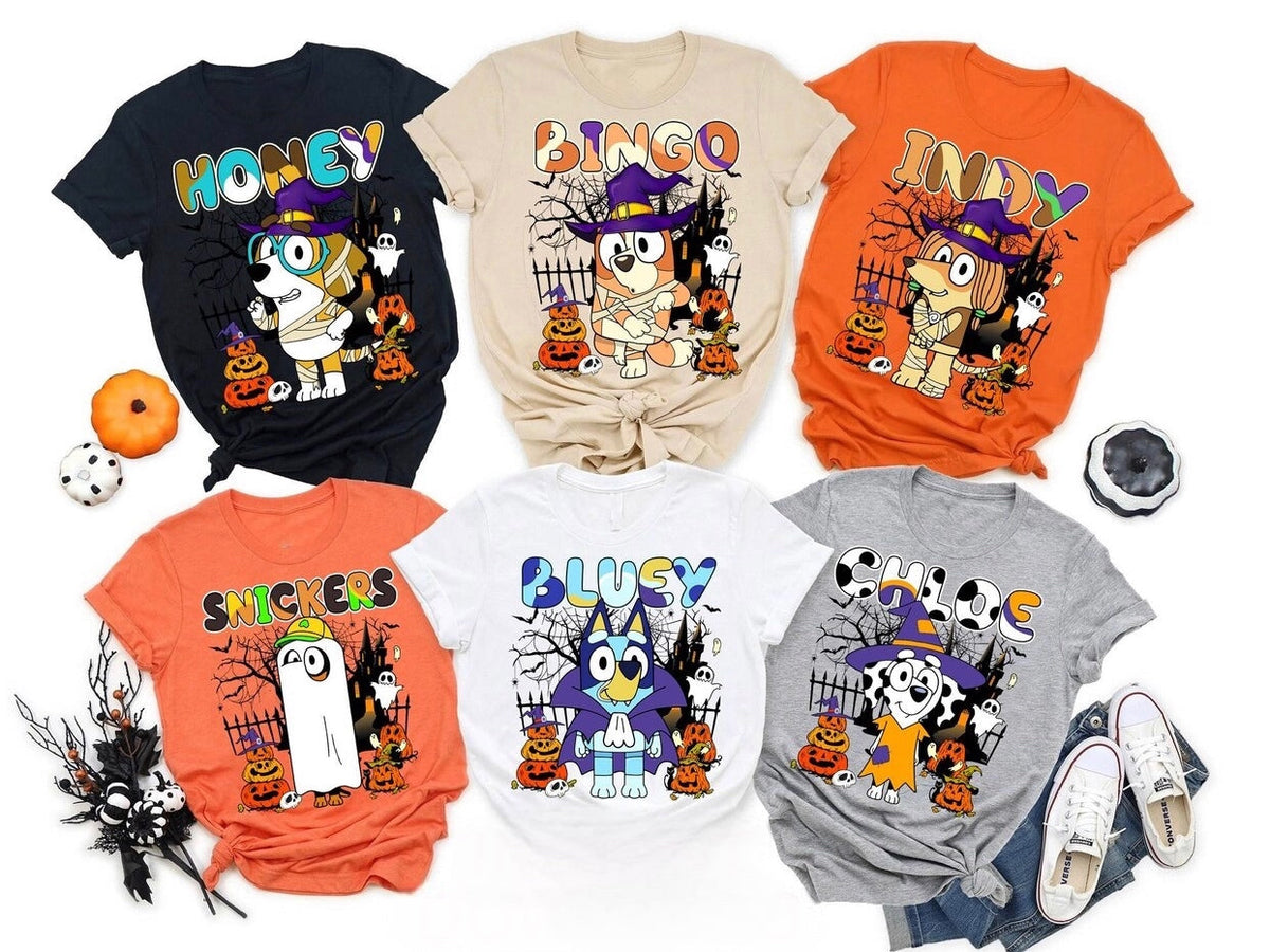 BLUEY - Halloween - Blue Dogs