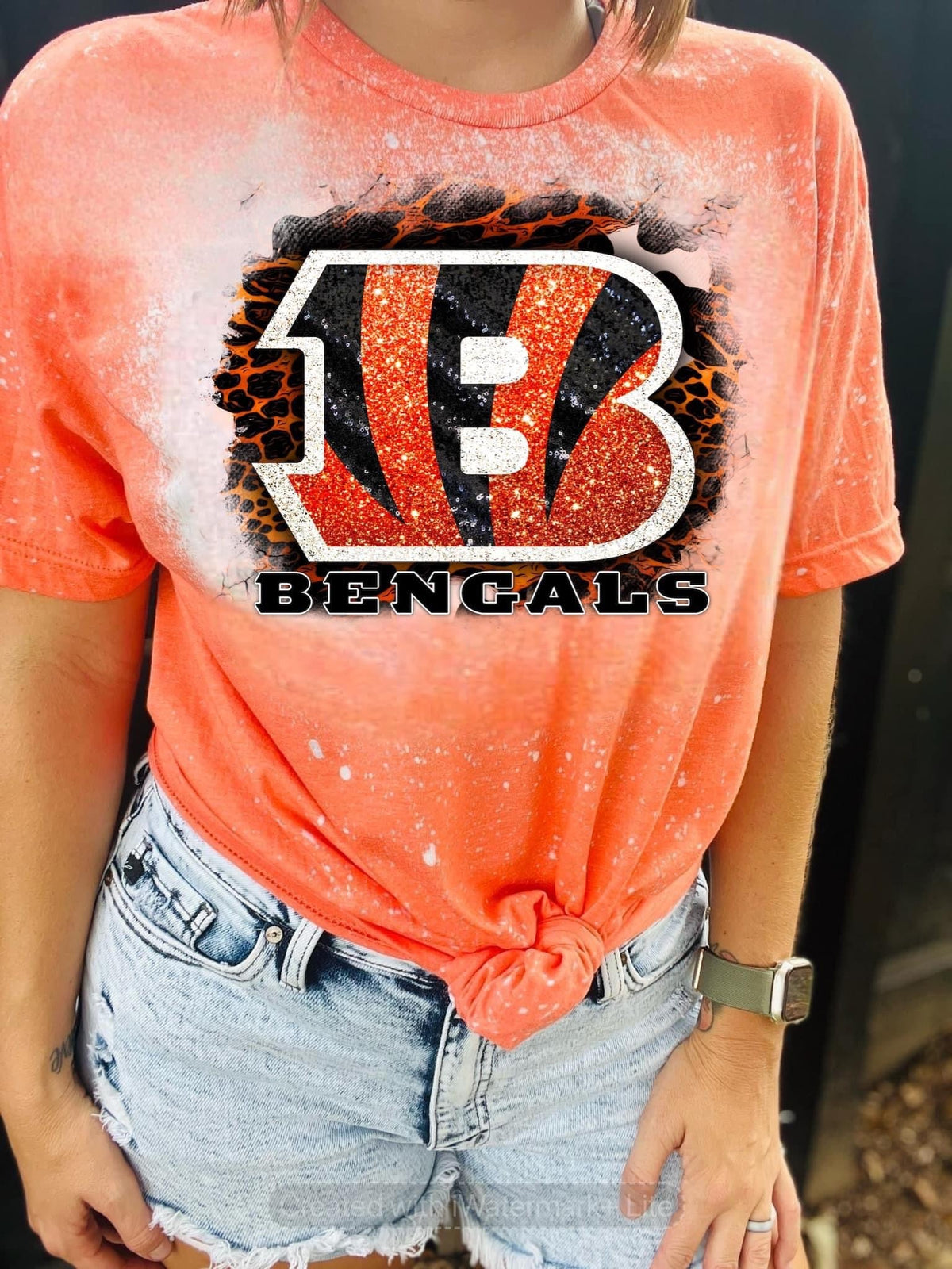 Bengals - w/ Leopard & Glitter Print B