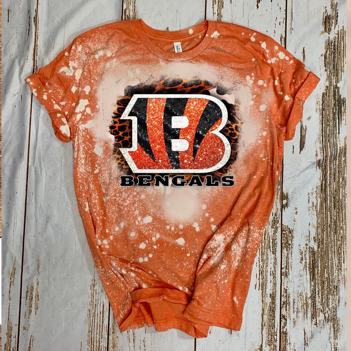 Bengals - w/ Leopard & Glitter Print B