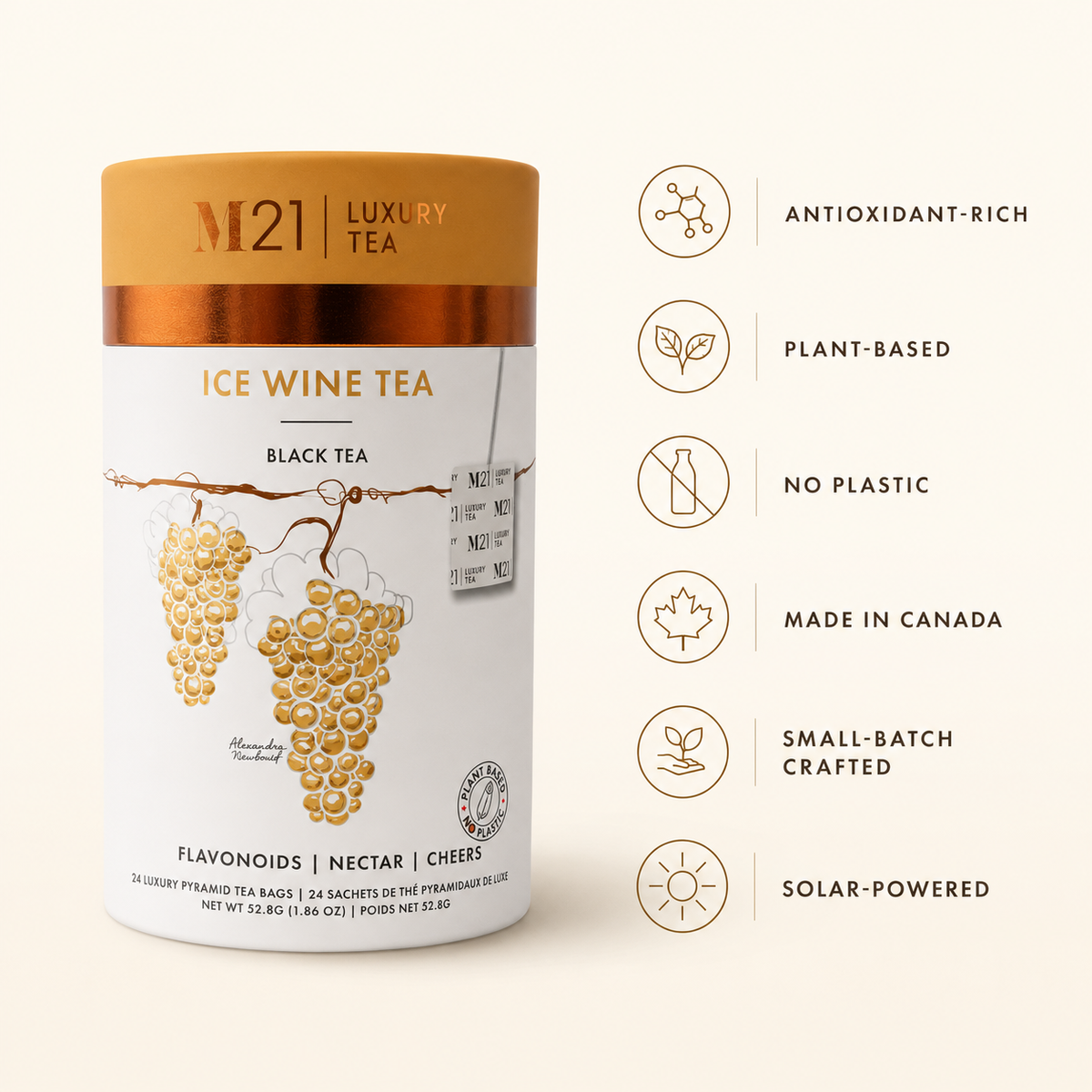 Ice Wine Luxury Black Tea | Canadian | 24ct