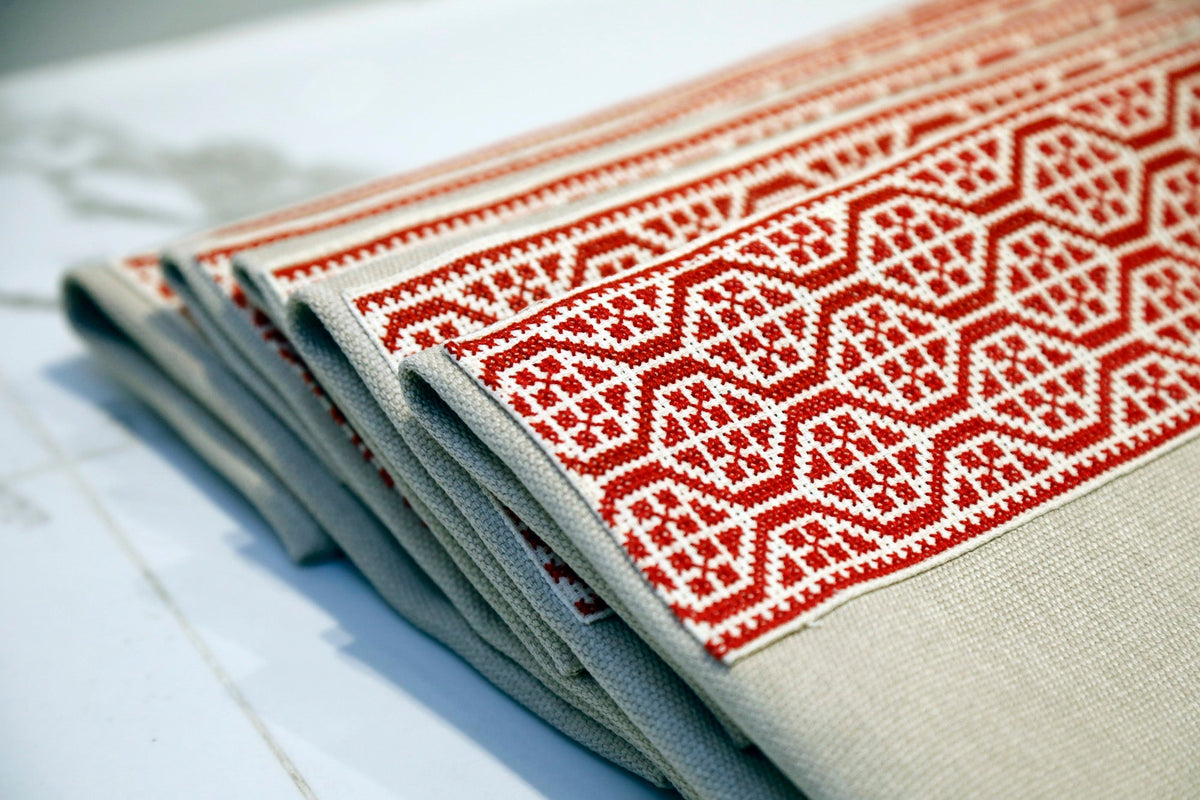 Palestinian Red Pillow Cover