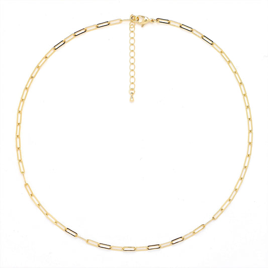 Baby Gold Link Chain Necklace