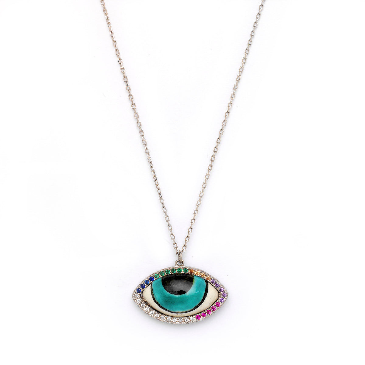 Roxy Evil Eye Necklace