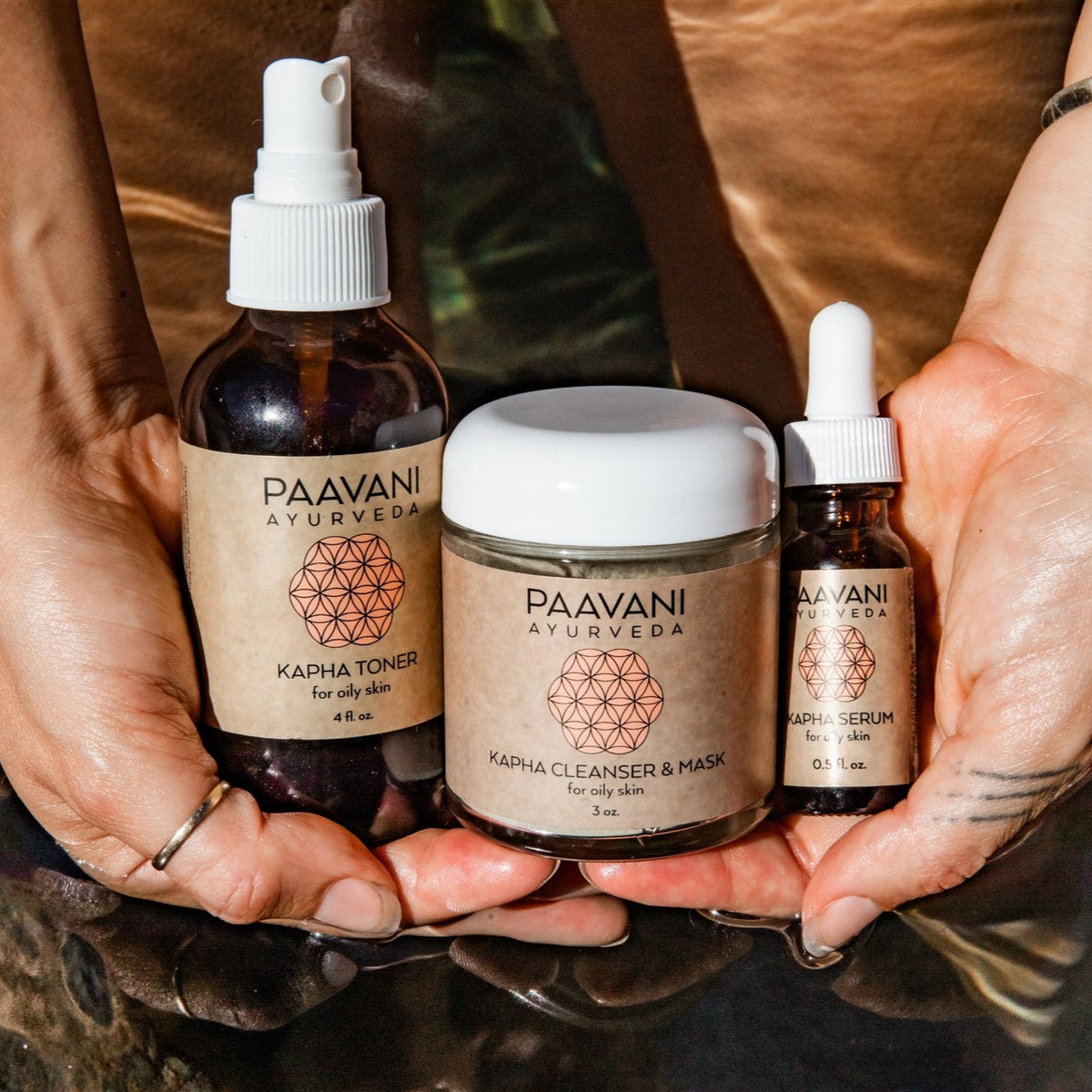 Kapha Skincare Ritual | Ayurvedic Set for Oily & Congested Skin