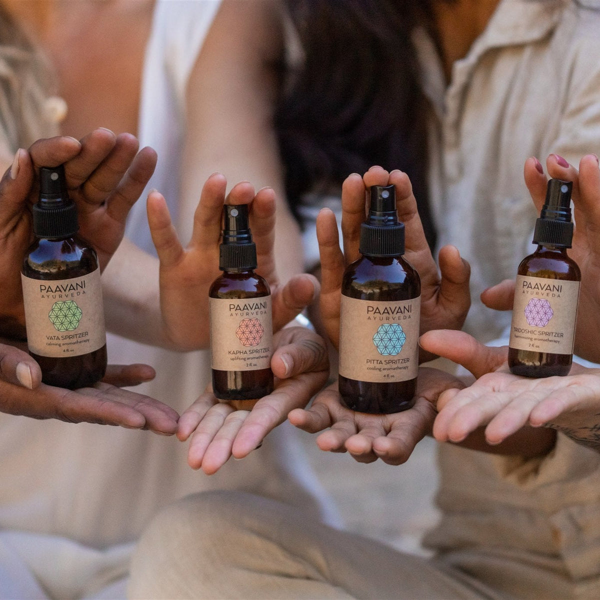 The Aromatherapy Ritual Kit | Ayurvedic Spritzers for Mood & Dosha Balance