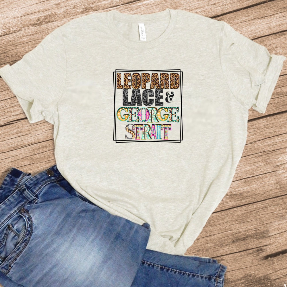 Leopard Lace & George Strait (Multi-Pattern)