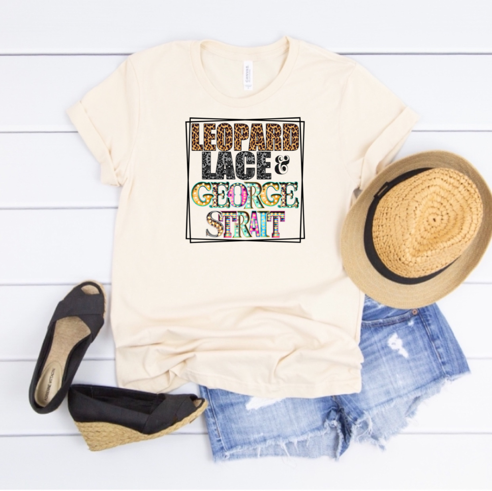 Leopard Lace & George Strait (Multi-Pattern)
