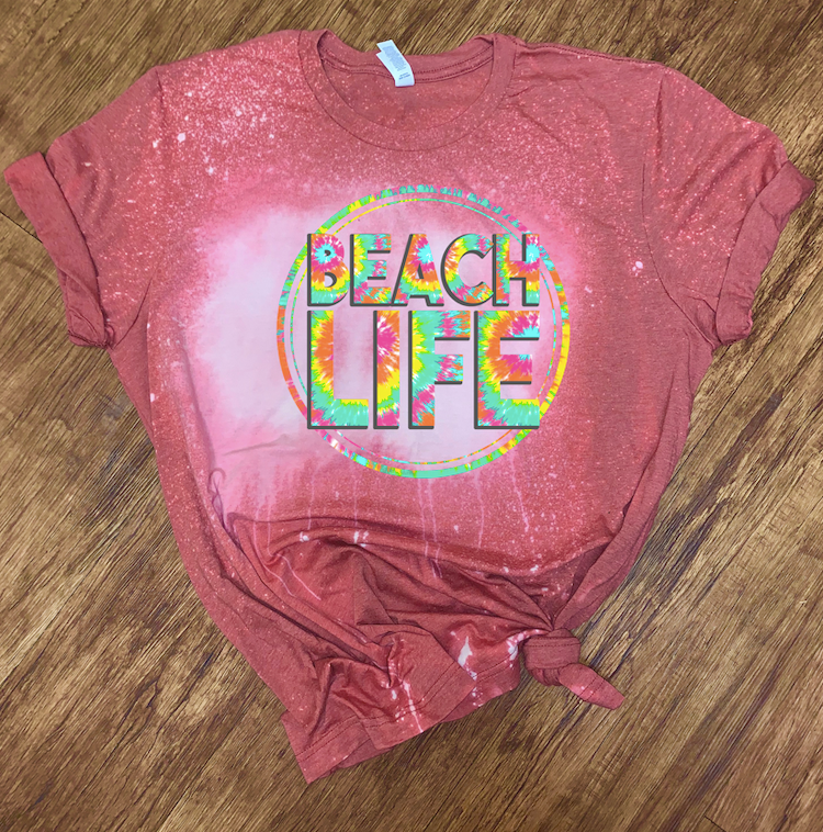 Beach Life - Tie-Dye w/ Circle
