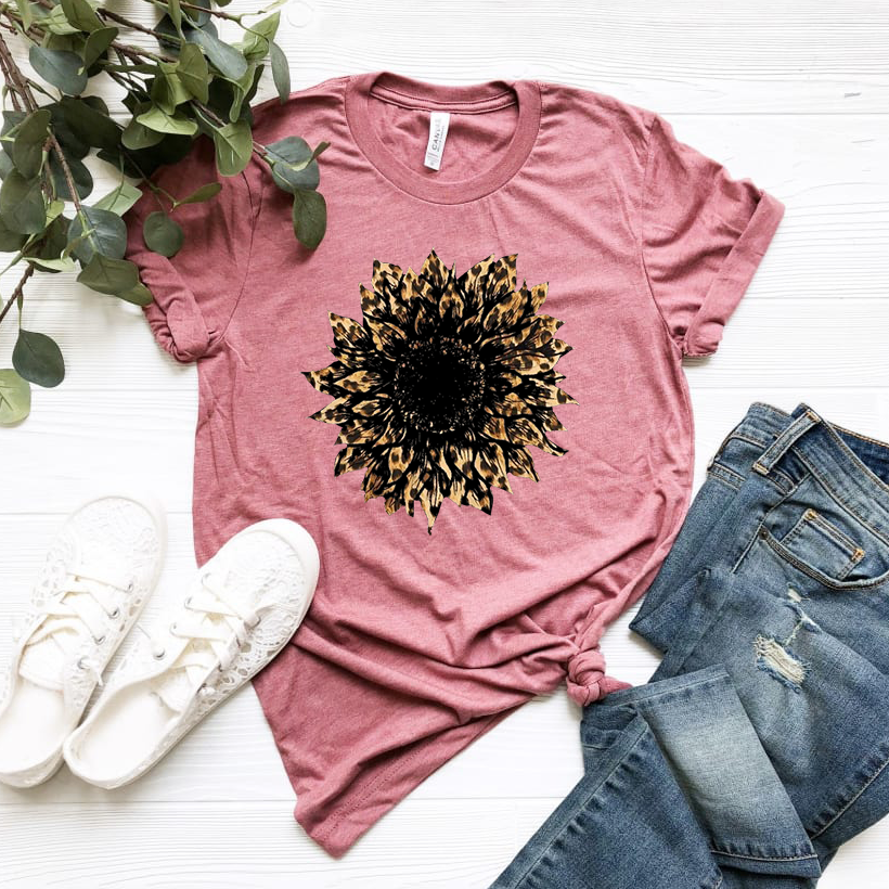 Cheetah Sunflower - Unisex Apparel