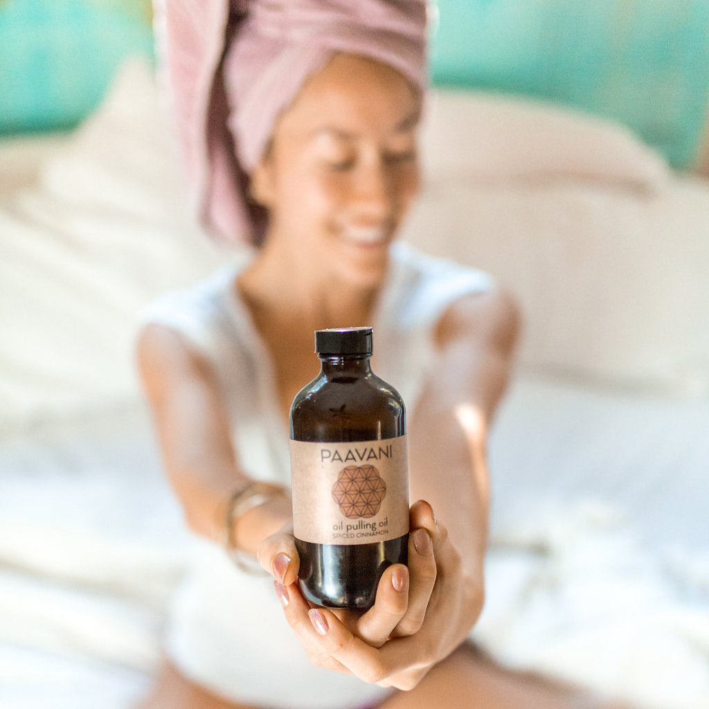 Cinnamon Pulling Oil | Ayurvedic Oil Pulling for Oral Health & Detoxification