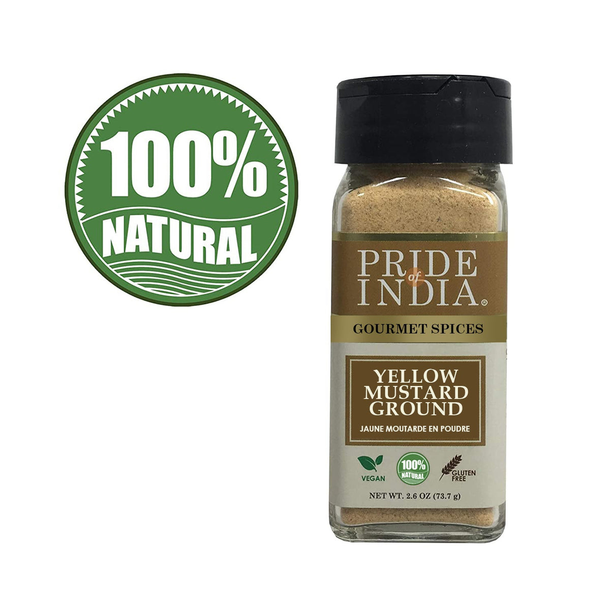 Gourmet Yellow Mustard Seed Ground