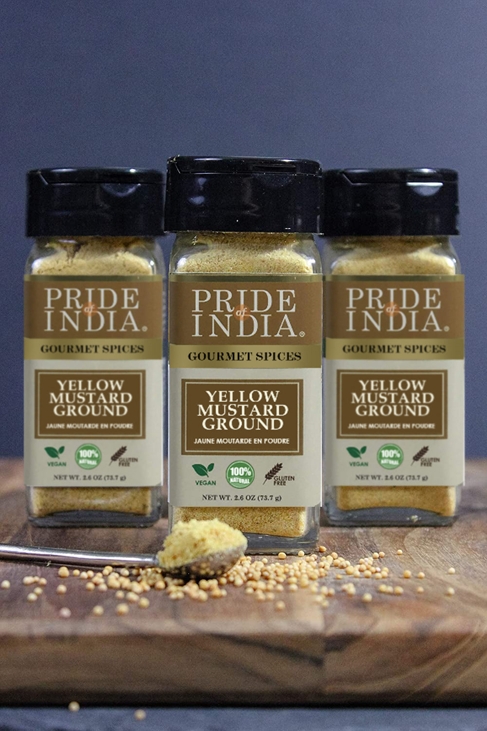 Gourmet Yellow Mustard Seed Ground