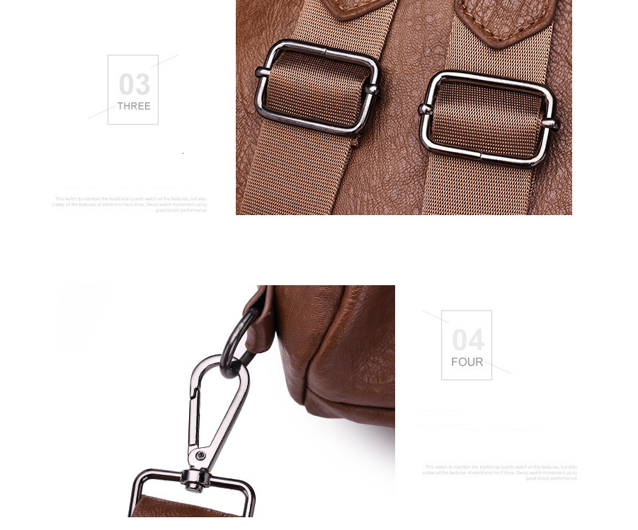 Women's Backpack - Dual Shoulder Bag