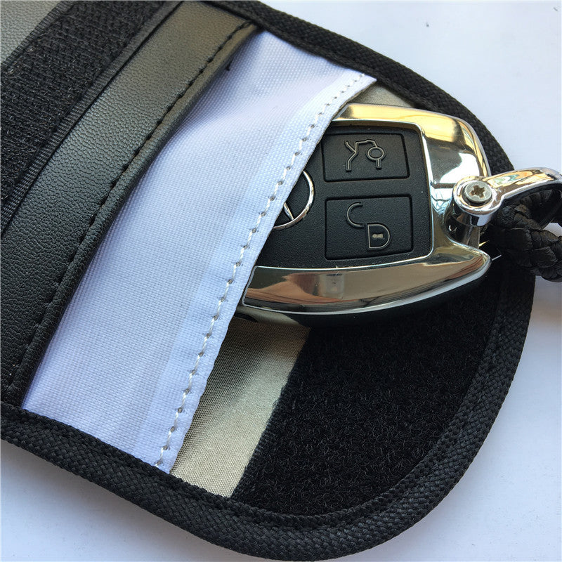 New PU Car Anti-Theft Key Case with Shielding Bag