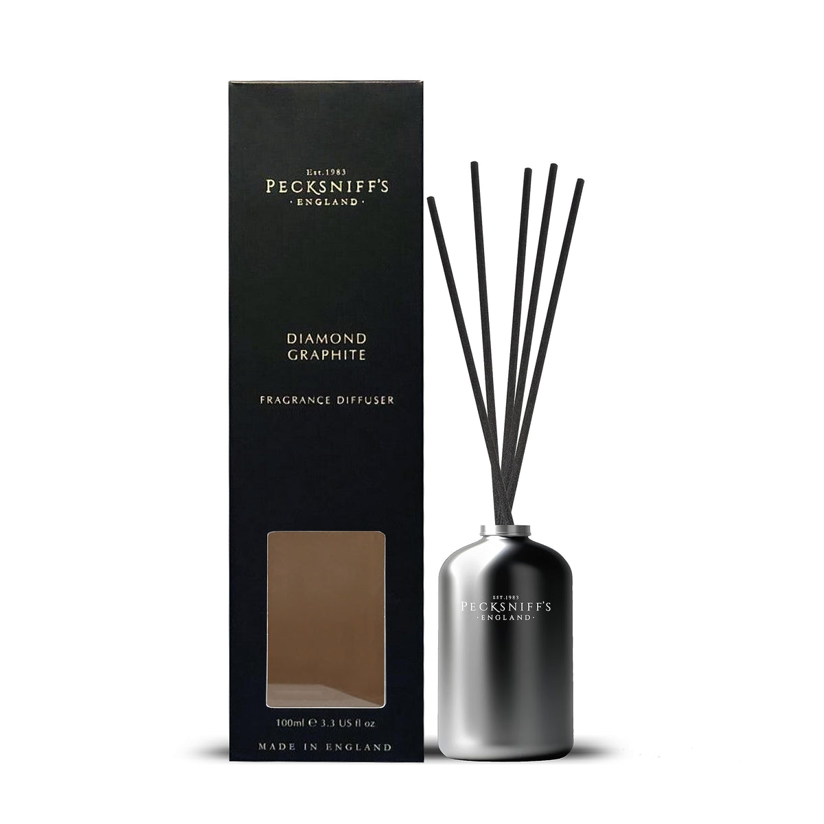 Pecksniffs Nordic Pine and Juniper Berries Diffuser | 100ml/3.38 Fl Oz
