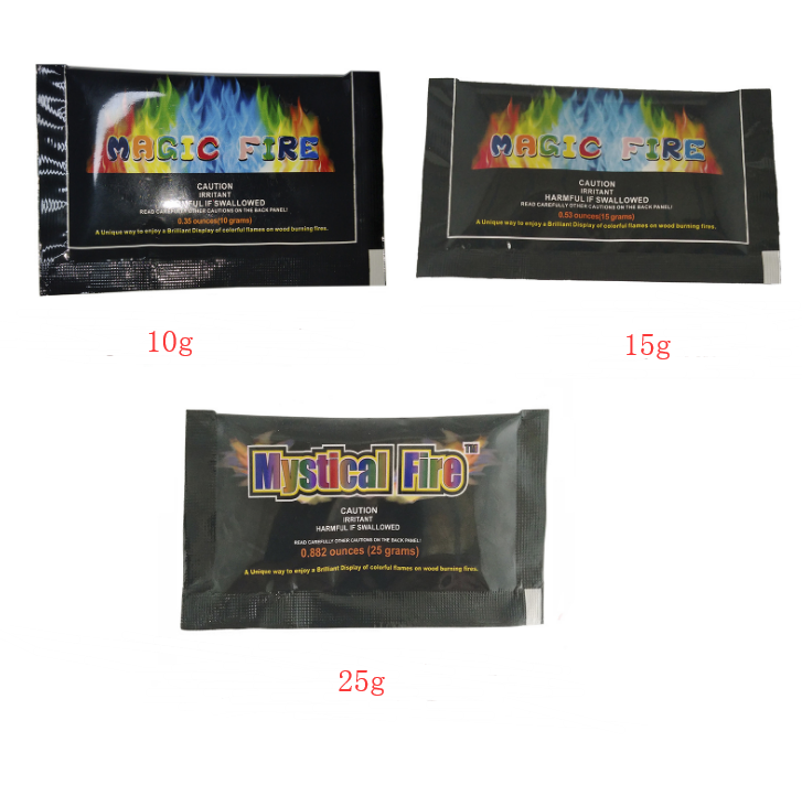 Colored Flame Powder, 25g Pack for Parties and Events