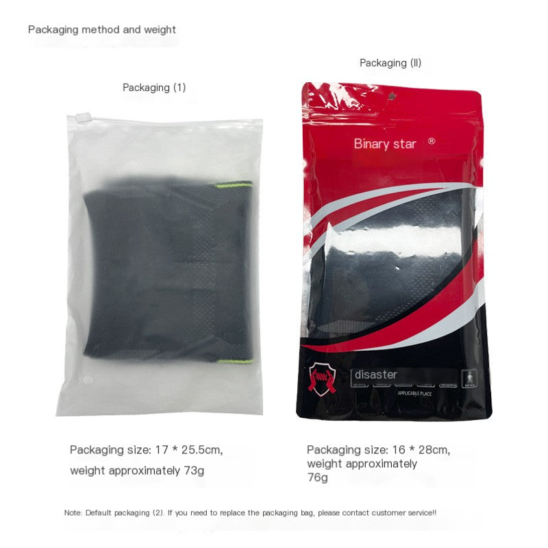 Men's Breathable Knitted Basketball Knee Pads for Sports