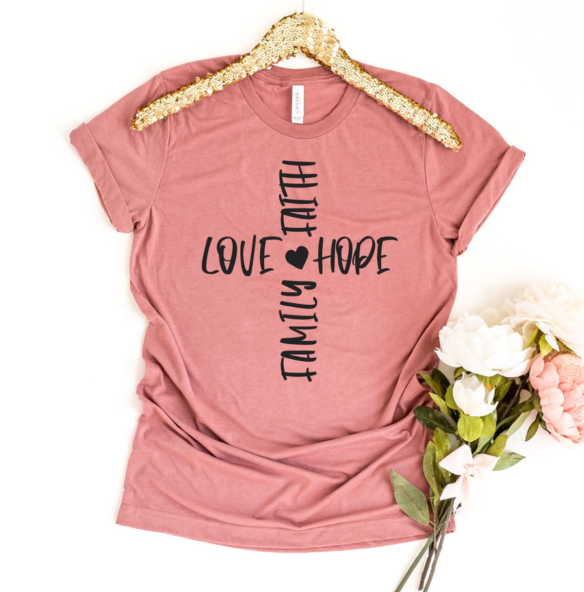 Faith Family Love Hope T-shirt