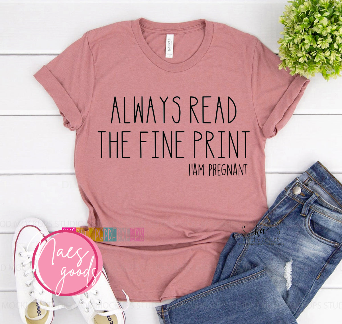 Always Read The Fine Print T-shirt