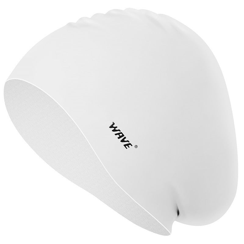 Fashionable Waterproof Silicone Swimming Cap for Long Hair