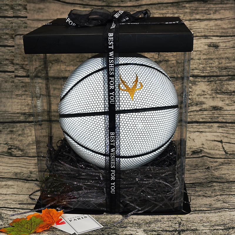 Reflective Glow-in-the-Dark Basketball Gift for Couples