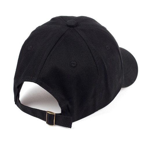 Cotton Embroidered Baseball Cap with Heart XO Design