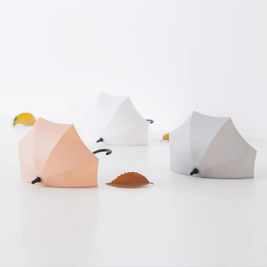 Cute Umbrella Sticky Hooks for Office and Home (Set of 3)