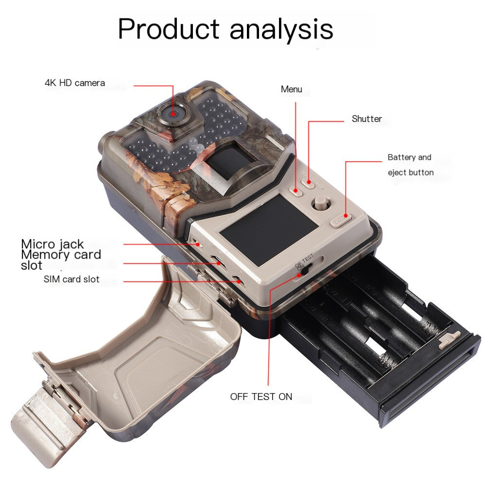 HC-900Pro 36MP 4G Hunting Camera with App Control