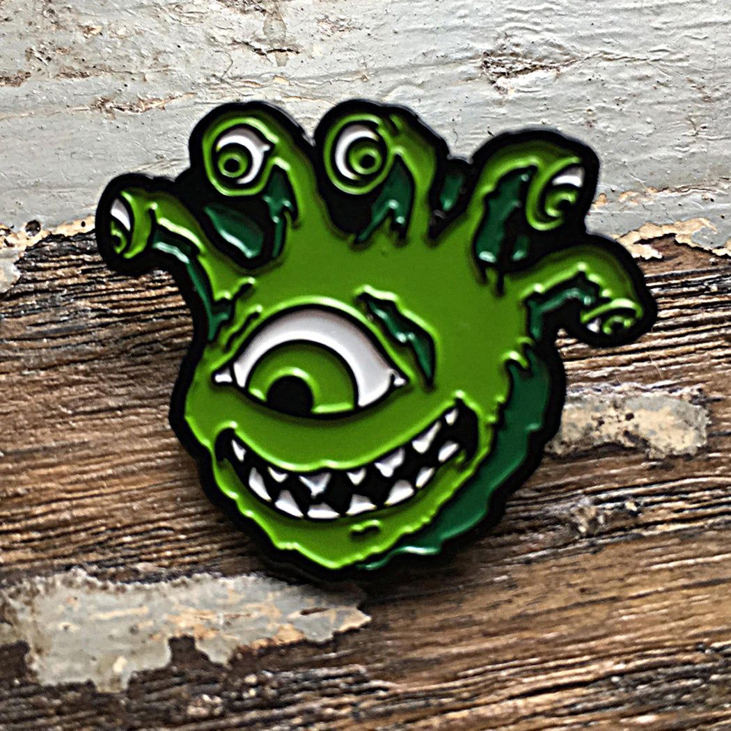Eyegor – Green Enamel Pin