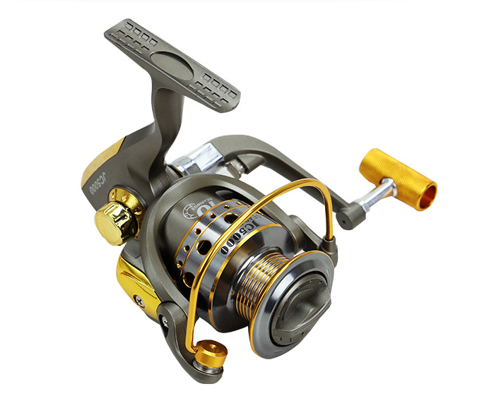 10 Axis Metal Fishing Reel with Handle and Gear