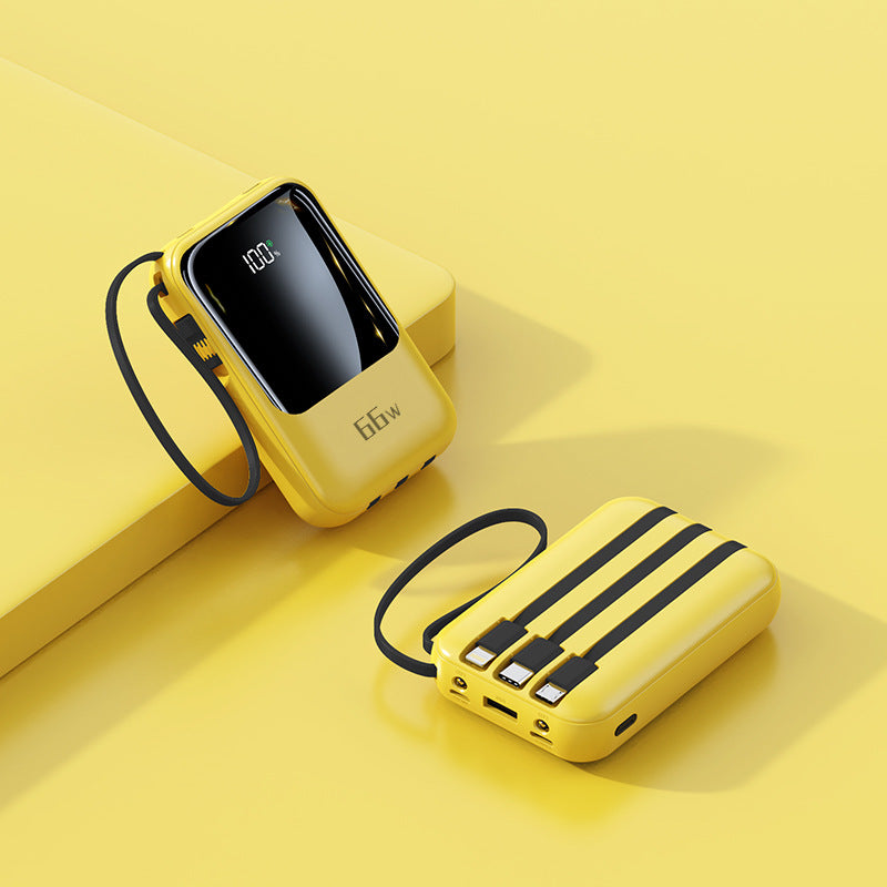 Mini 66W Super Fast Charge Power Bank with Logo Printing