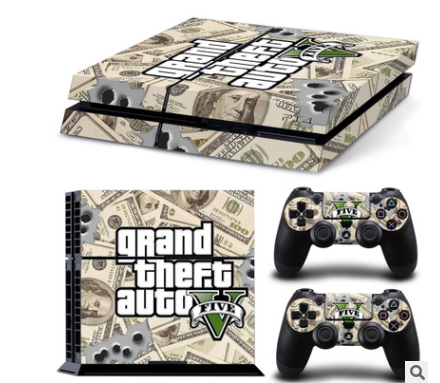 Custom PS4 Stickers - GTA Designs Available