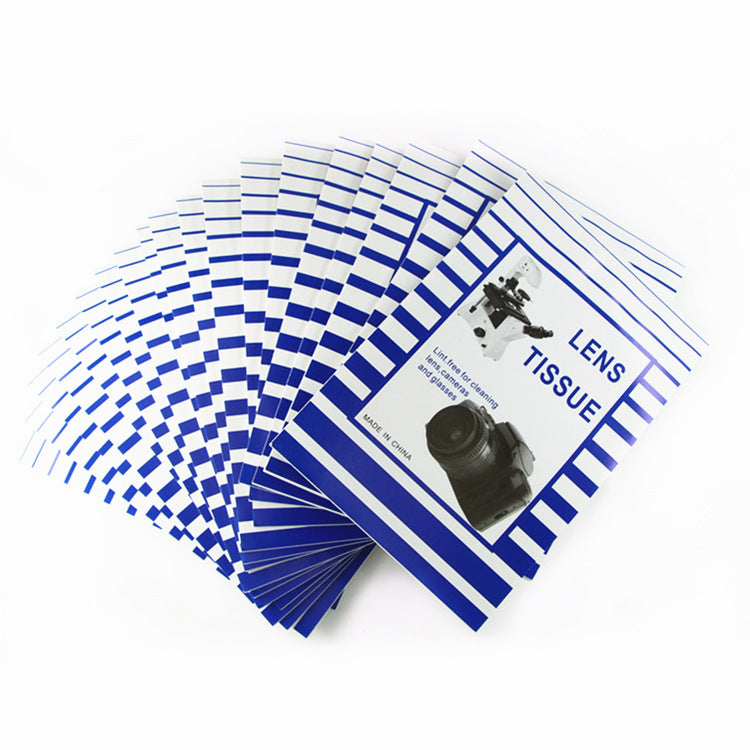 High-Quality Lens Cleaning Paper 10x15cm (50 Sheets)