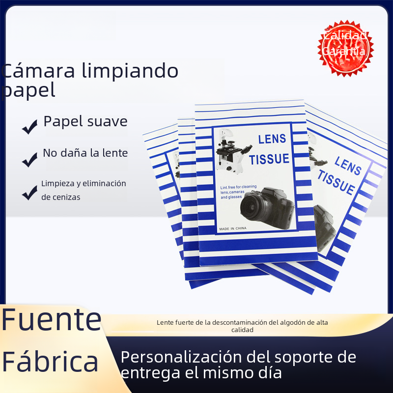 High-Quality Lens Cleaning Paper 10x15cm (50 Sheets)