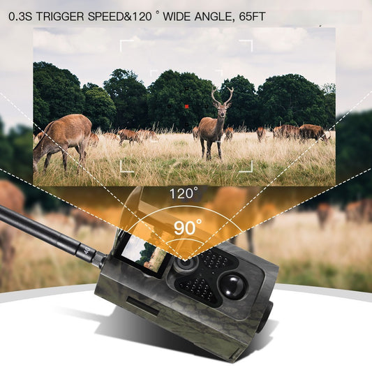 4G LTE Waterproof Night Vision Hunting Camera