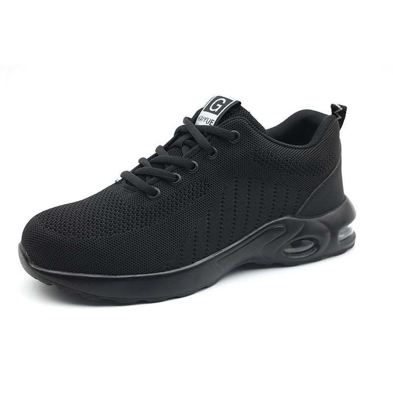 Men's Safety Shoes with Steel Toe, Lightweight & Slip-Resistant