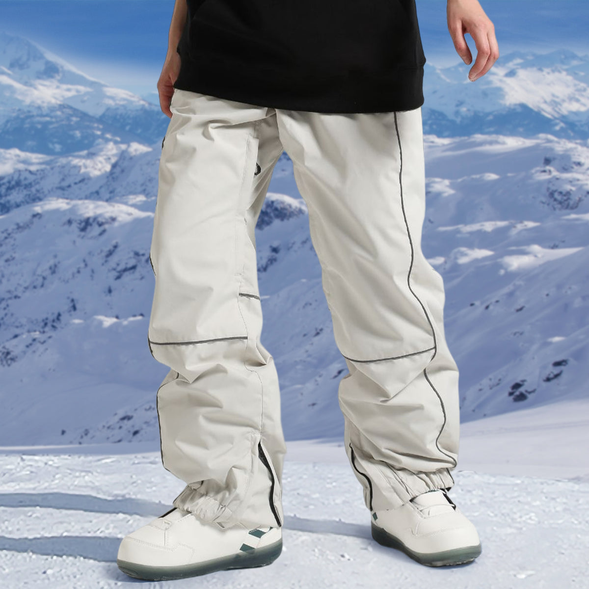 Men's Winter Snowboard Pants - Waterproof & Breathable
