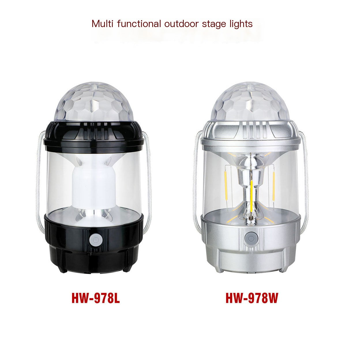 Outdoor LED Camping Lantern - Multi-Functional Bright Light